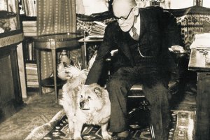 Freud and his dog